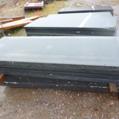 Reclaimed slate slabs 