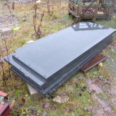 Reclaimed slate slabs 