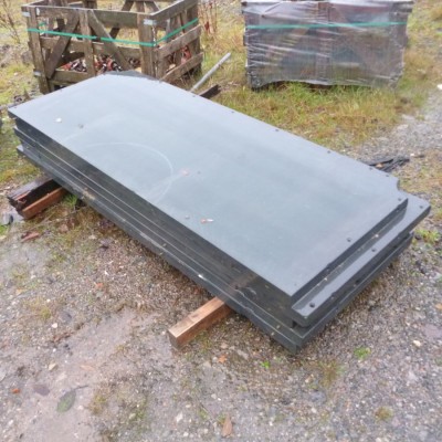 Reclaimed slate slabs 