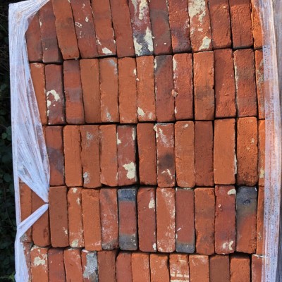 Reclaimed Soft Red Bricks, Handmade Reds