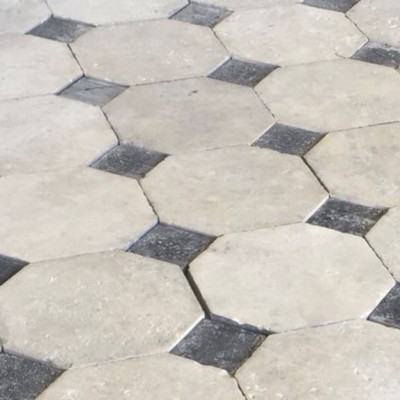 Old French Cabochon flooring 