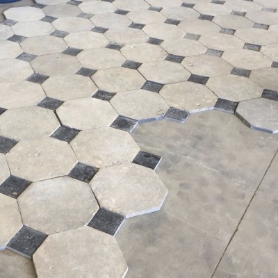 Old French Cabochon flooring 