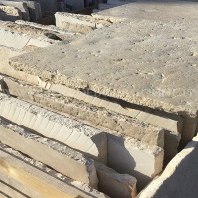 Antique Dalle de Bourgogne, Old French Limestones 