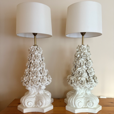 Pair of Casa Pupo Ceramic Table Lamps