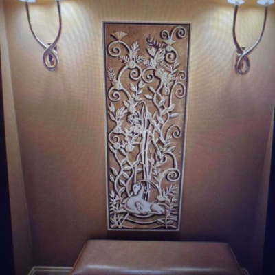 Ex Savoy Hotel Art Deco Relief Study