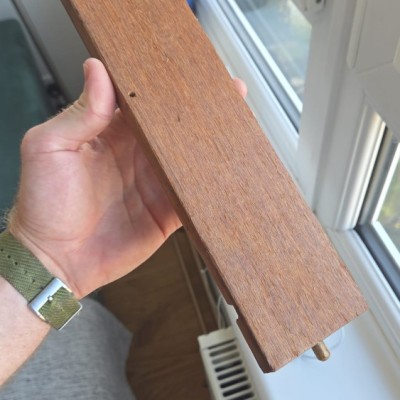 Reclaimed hardwood parquet flooring - Keruing or Iroko