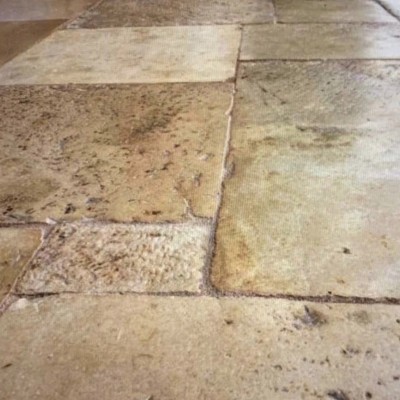 Antique pierre de Bourgogne, Limestone flagstones