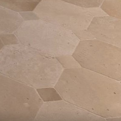 Antique Limestone octagons floor