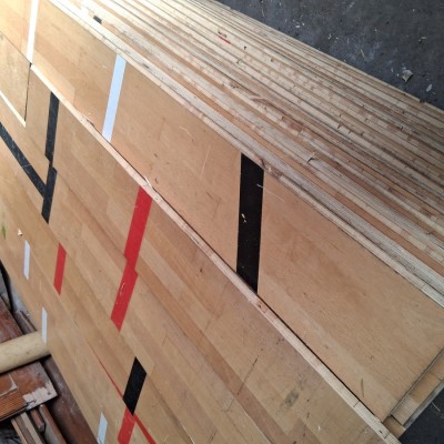 Maple strip engineered flooring 