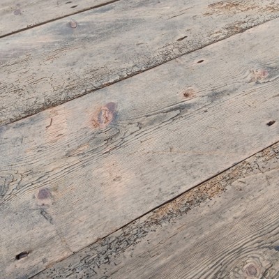 Wide pine Georgian floorboard