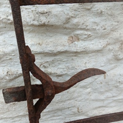 2 Antique wrought iron estate gates
