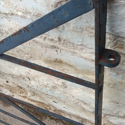  2 Antique wrought iron estate gates