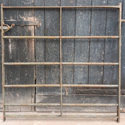  2 Antique wrought iron estate gates
