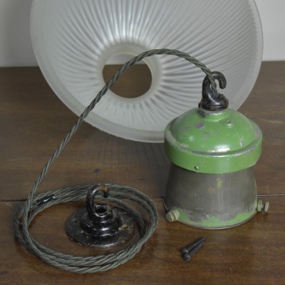 Holophane Prismatic Pendant Light