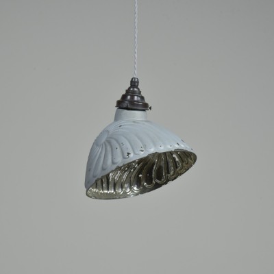 Silvered / Mirrored Shade Pendant Light