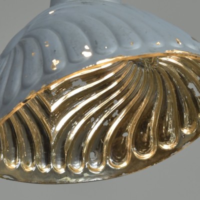 Silvered / Mirrored Shade Pendant Light