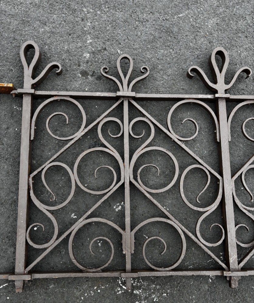 Heavy duty hand forged 80 running foot of decorative Victori ...