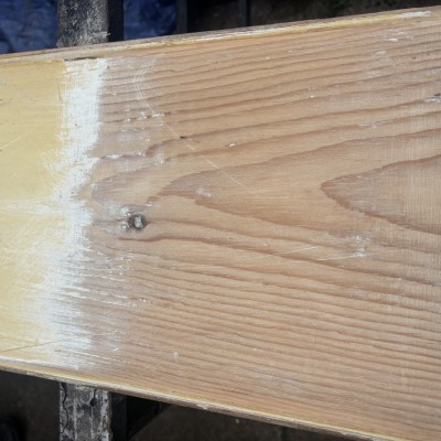 Reclaimed Mid Victorian Pine Church Pew Seating/Panel Board