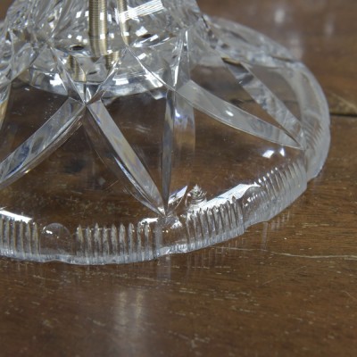 Cut Glass Table Lamp