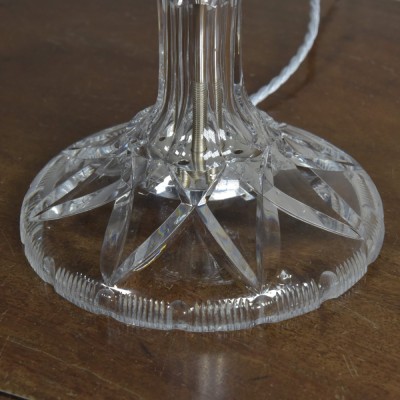 Cut Glass Table Lamp