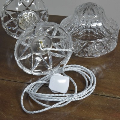 Cut Glass Table Lamp