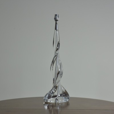 Sevres Spiral Glass Table Lamp