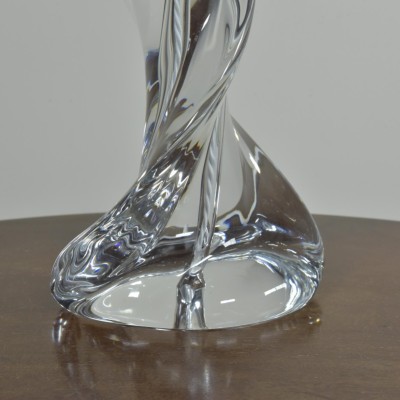 Sevres Spiral Glass Table Lamp