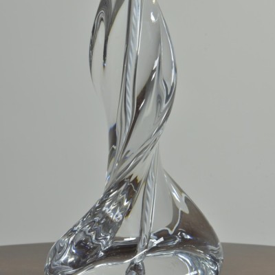 Sevres Spiral Glass Table Lamp