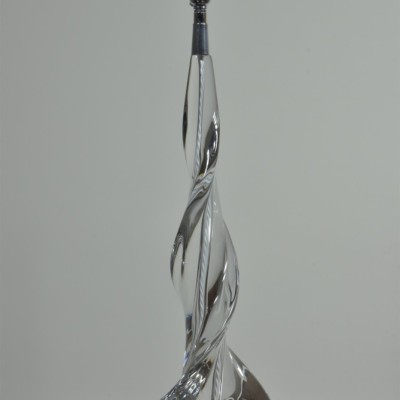Sevres Spiral Glass Table Lamp