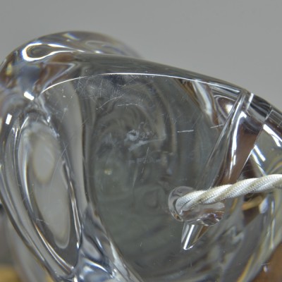 Sevres Spiral Glass Table Lamp