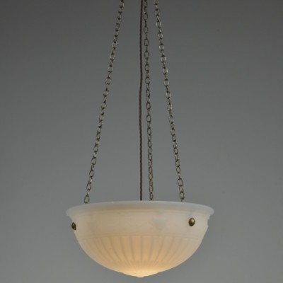 Neoclassical Moonstone Plafonnier