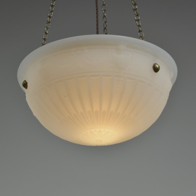 Neoclassical Moonstone Plafonnier