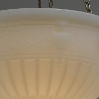 Neoclassical Moonstone Plafonnier