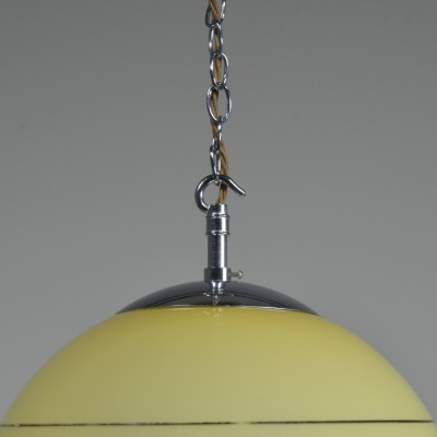 Art Deco Butterscotch Globe Lights