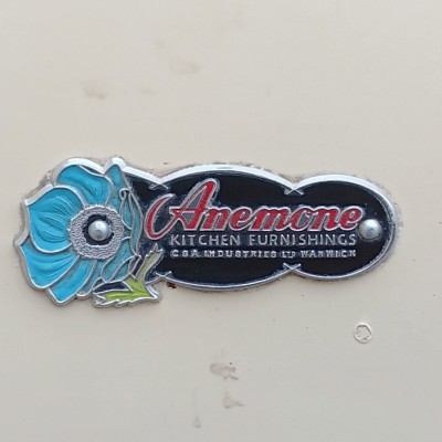 1950s “Anemone” kitchen sink unit 