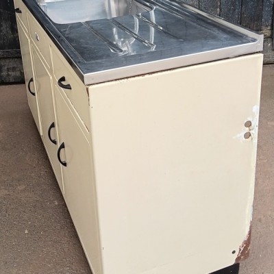1950s “Anemone” kitchen sink unit 