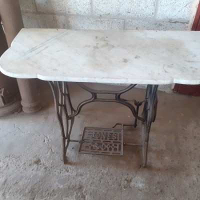 Marble side table