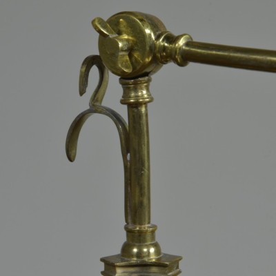Gilt Tripod Pullman Lamp
