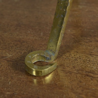 Gilt Tripod Pullman Lamp