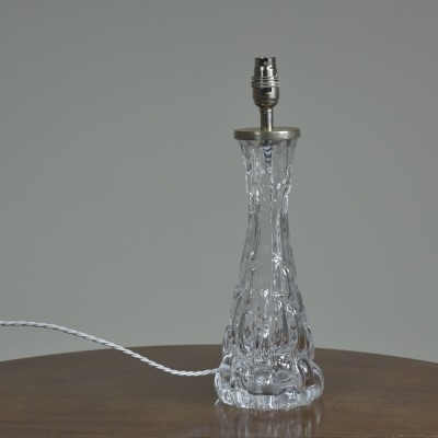 Orrefors Crystal Glass Lamp