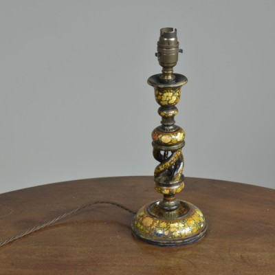 Kashmiri Turned Lamp