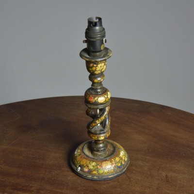 Kashmiri Turned Lamp