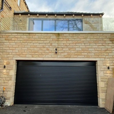 New 140mm Pitched Face Walling Stone