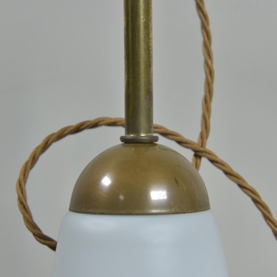 Conical Opal Pendant  Lights - Stemmed 
