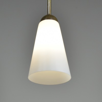 Conical Opal Pendant  Lights - Stemmed 