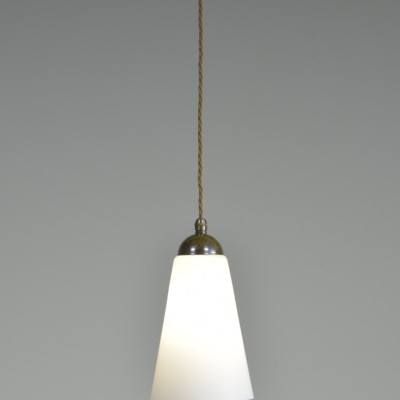 Conical Opal Pendant Lights