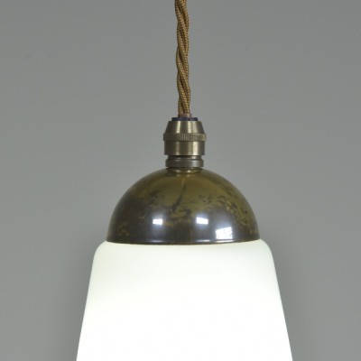 Conical Opal Pendant Lights