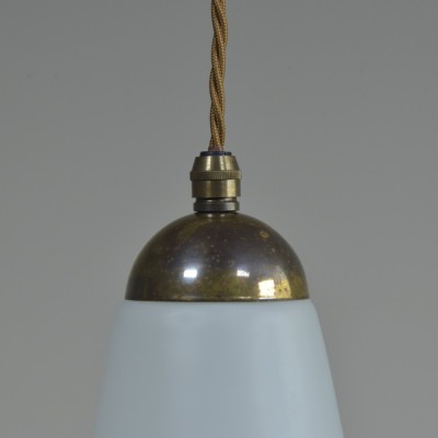 Conical Opal Pendant Lights