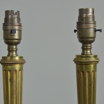 Pair French Neoclassical Lamps