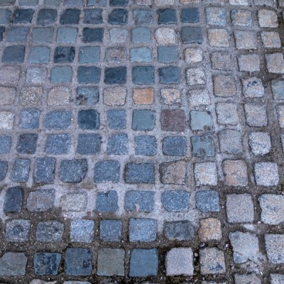 Bag of 4X4 Reclaimed Granite Cobbles RWI-9973